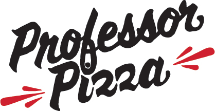 Professor Pizza logo.